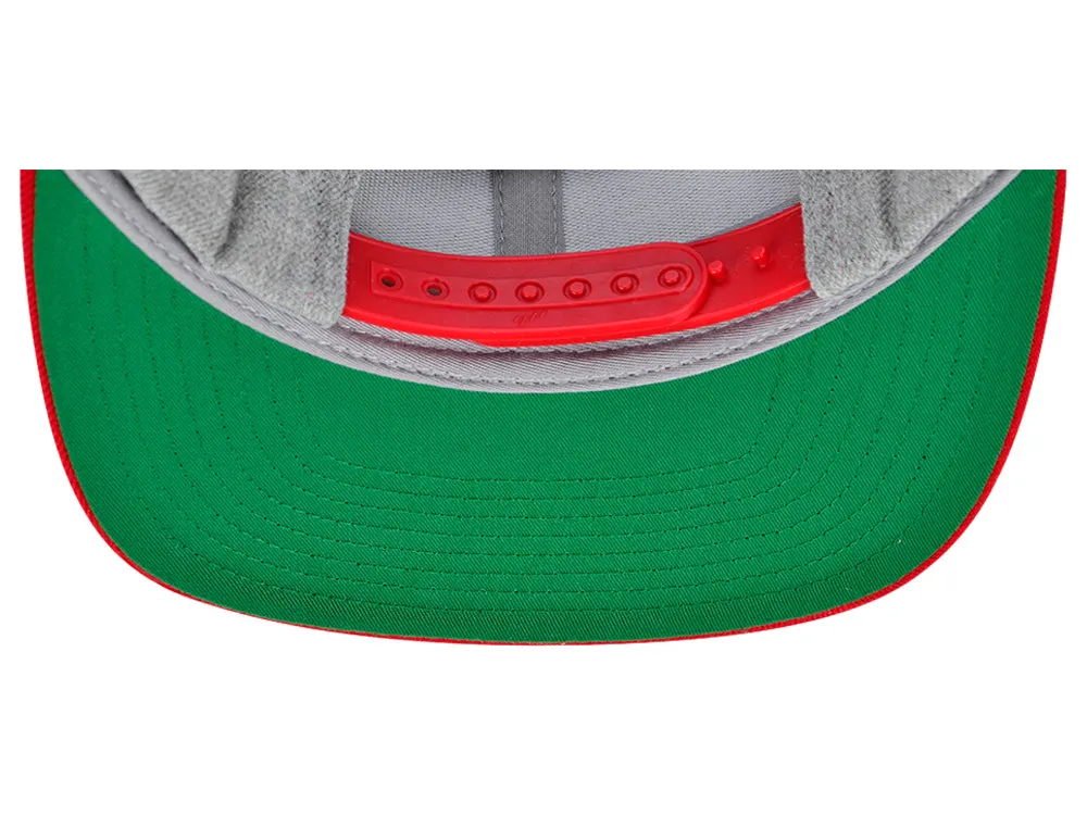 Flexfit Classics Premium Snapback - Grey/Red