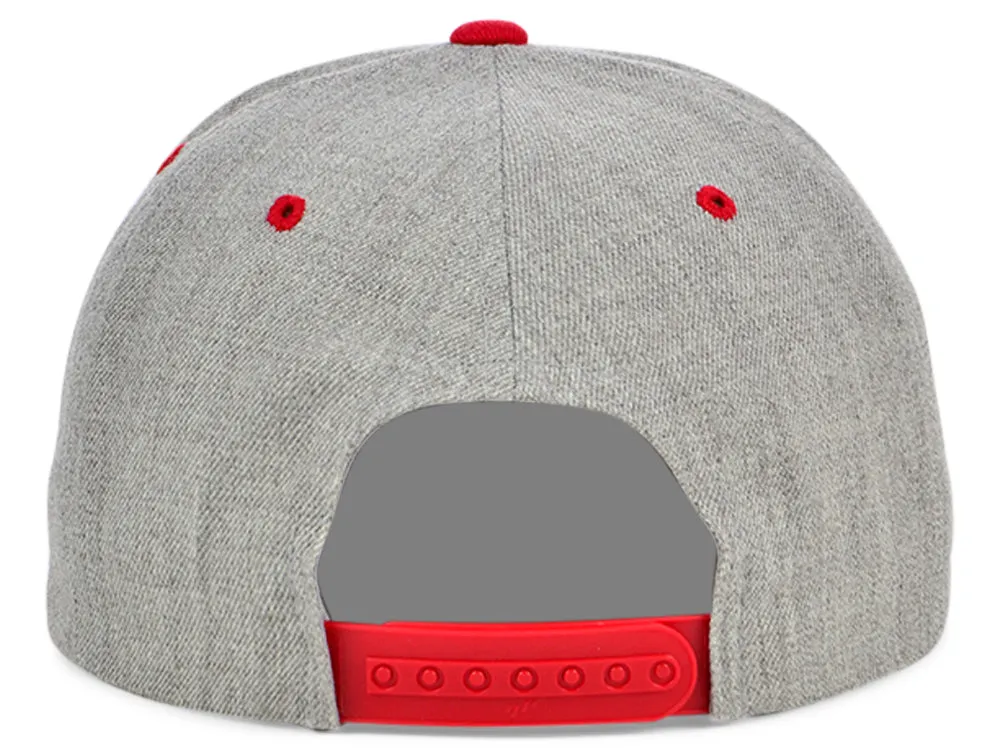 Flexfit Classics Premium Snapback - Grey/Red