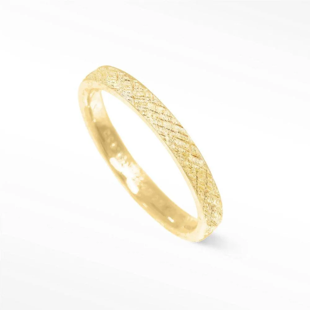 Florentine 14k Yellow Gold Ring