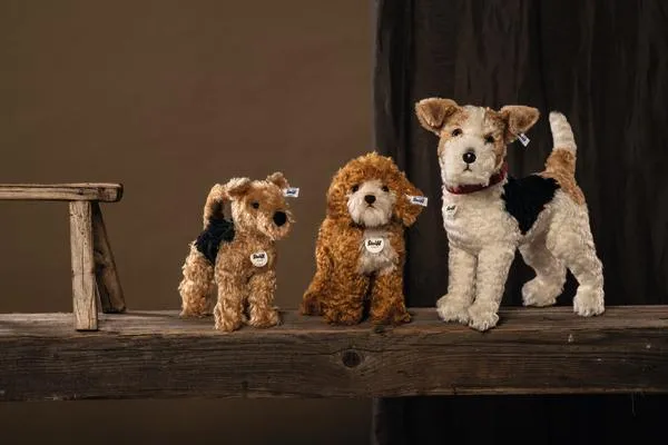 Foxy Fox Terrier Steiff  Mohair Collectable Puppy Dog