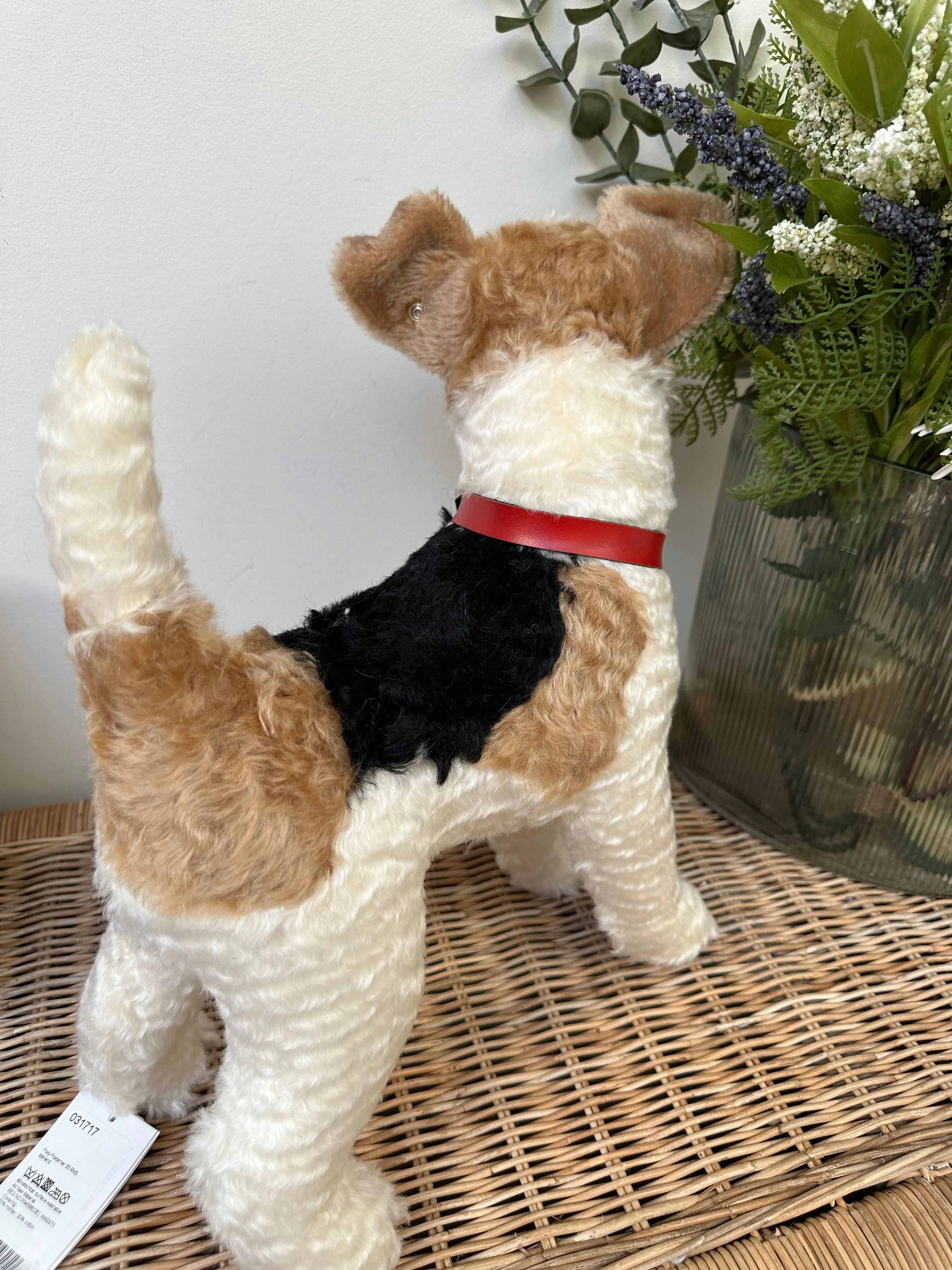 Foxy Fox Terrier Steiff  Mohair Collectable Puppy Dog