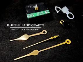 Gold Clock mechanism Combo