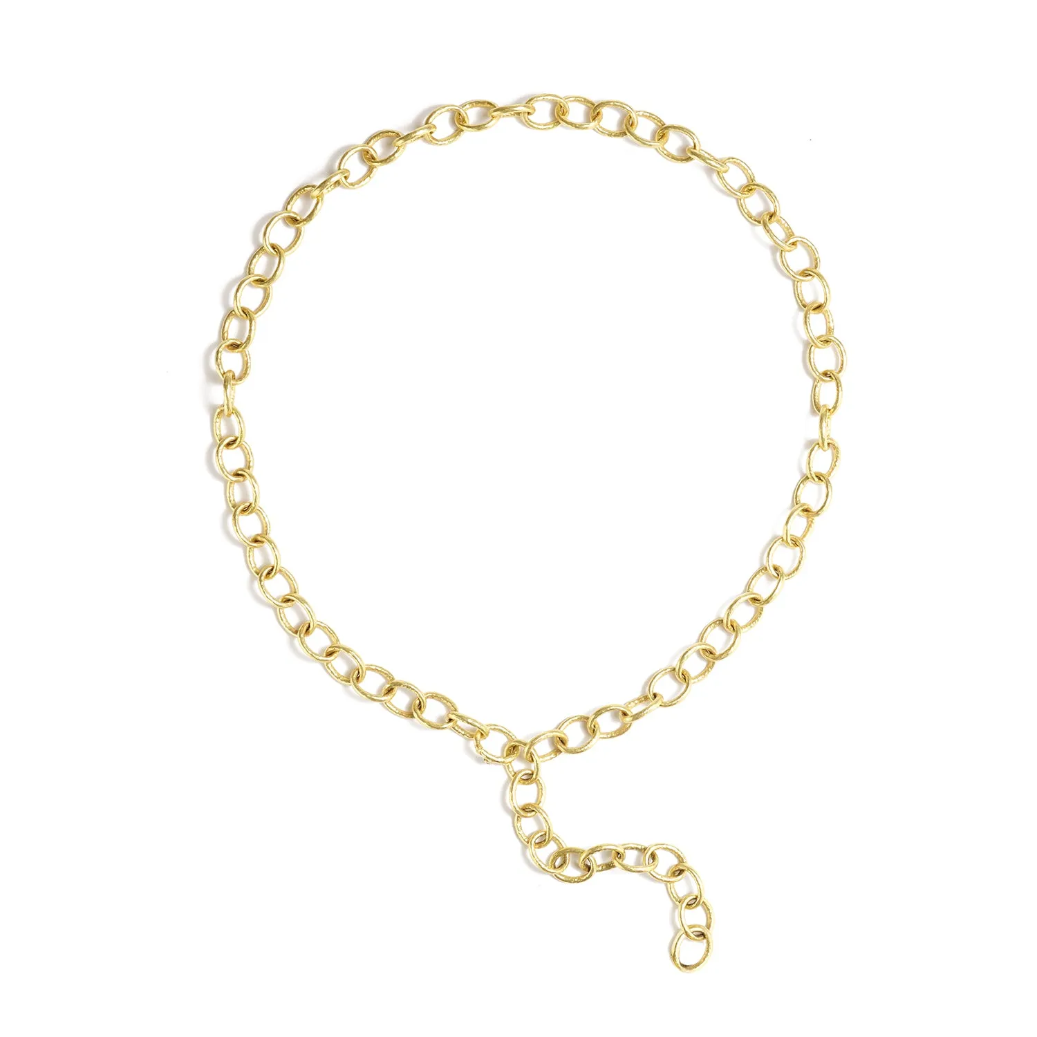 Gold Link Chain Necklace