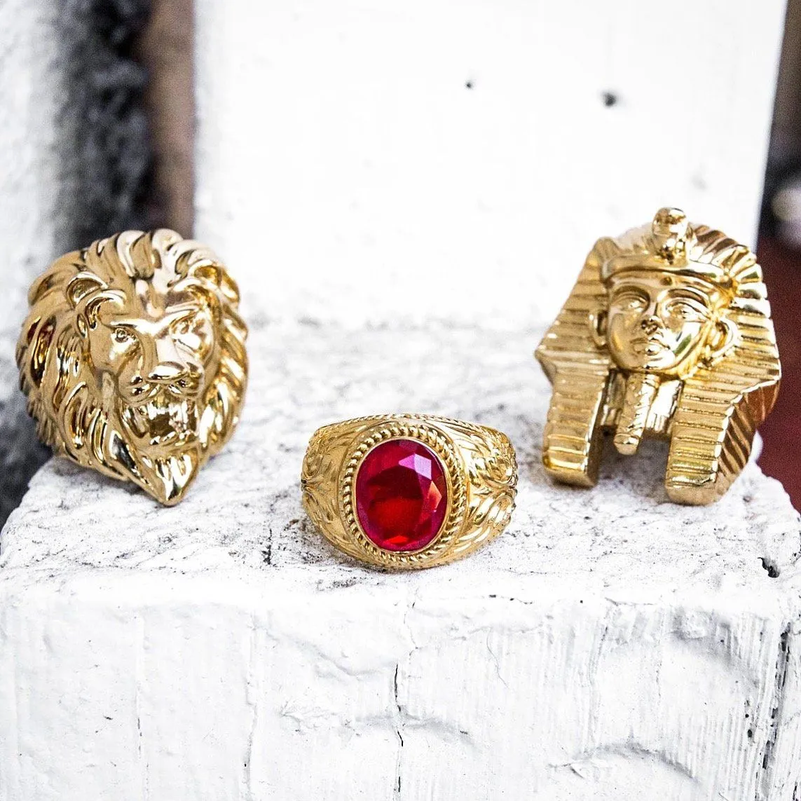 Gold Ruby Ring