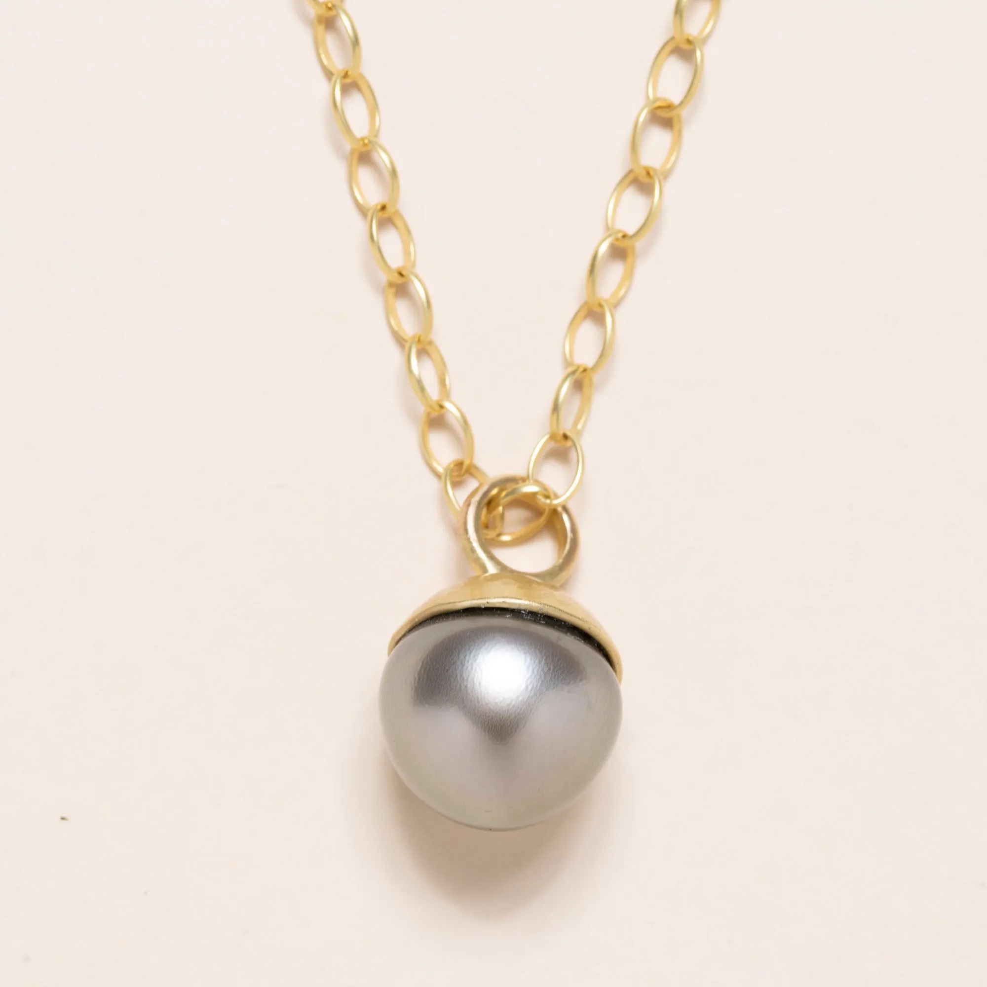 Gray South Sea Pearl Pendant