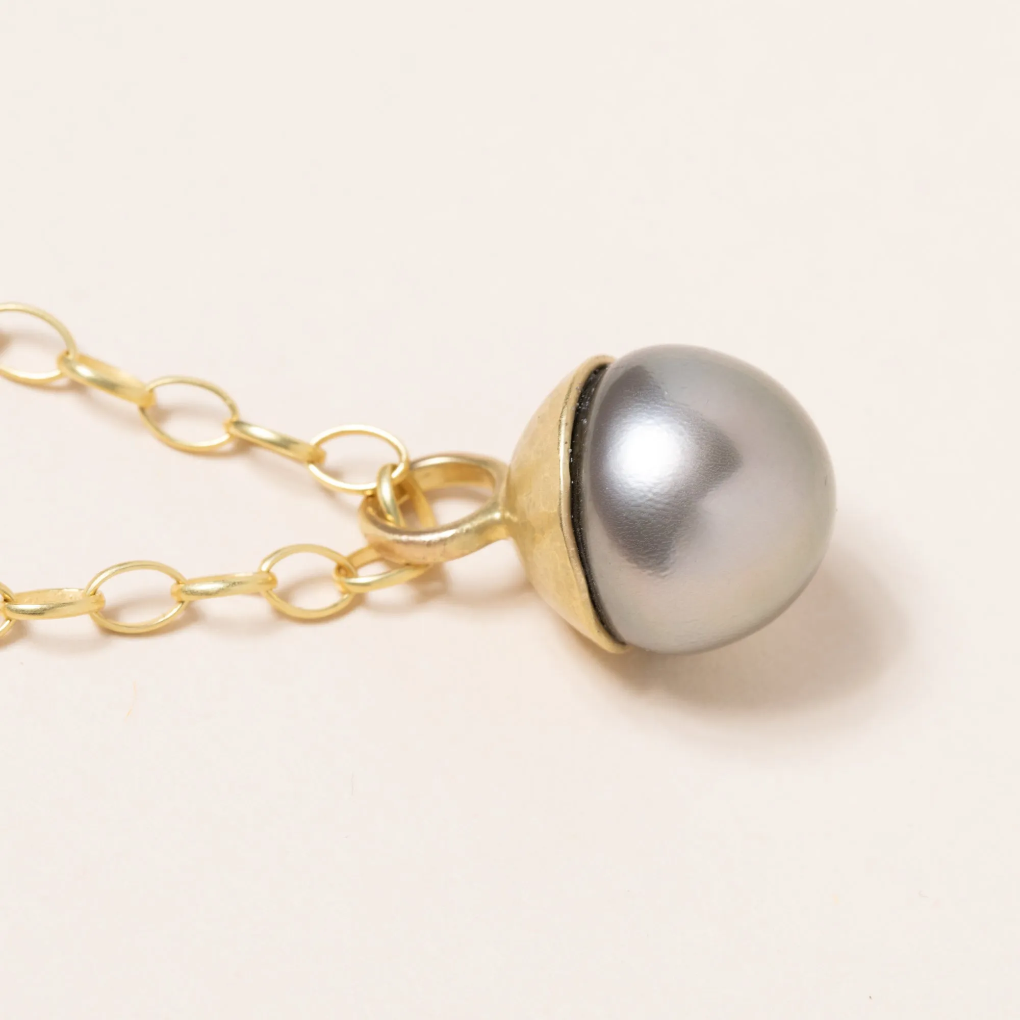 Gray South Sea Pearl Pendant