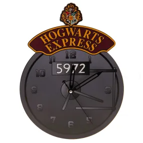 Harry Potter Premium Metal Wall Clock Hogwarts Express