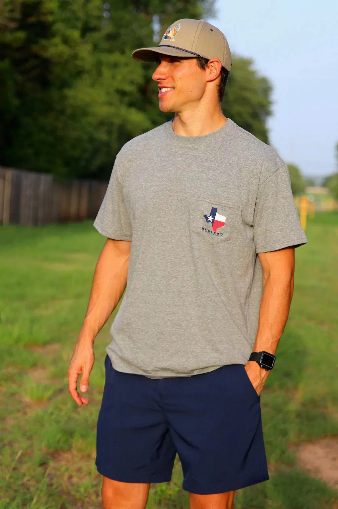 Hunt Texas GRAY T-SHIRT