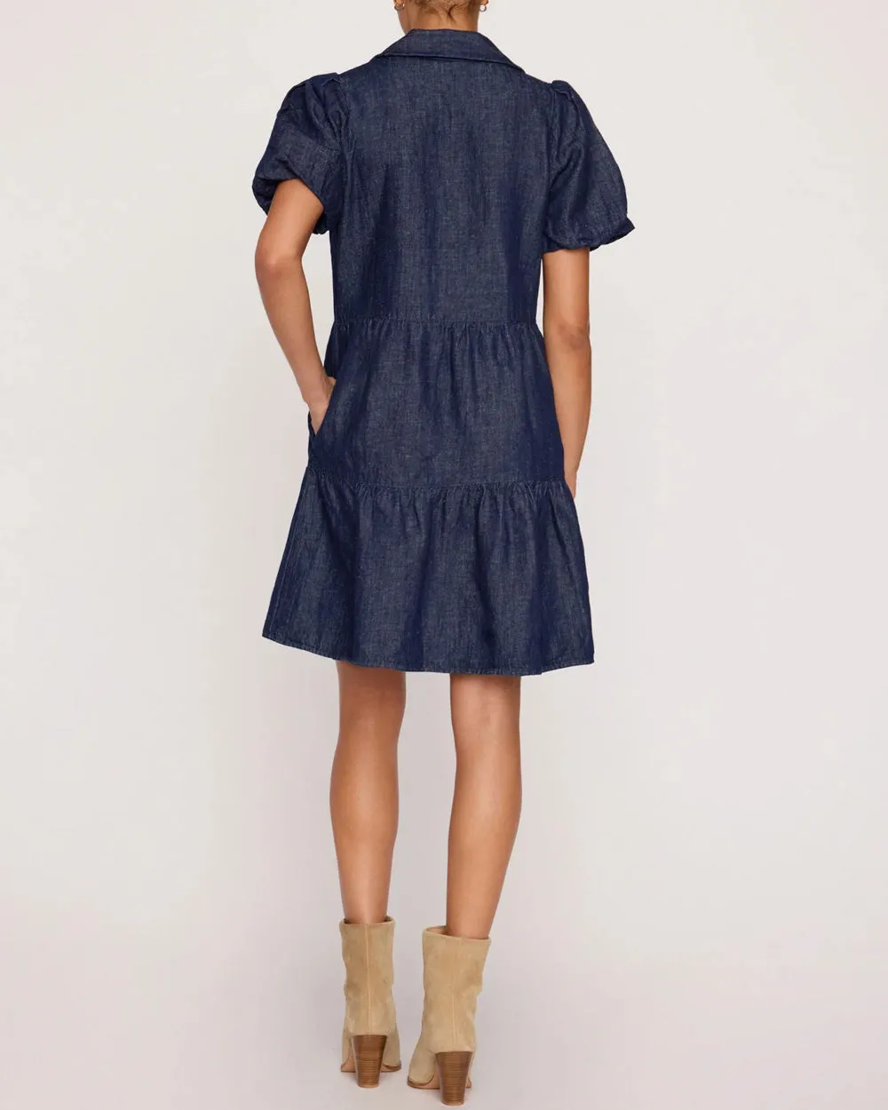 Indigo Denim Havana Mini Dress