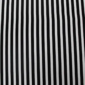 Jubilee Cotton - Black and White Stripe