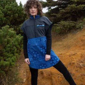 Kavu Neve Fleece In Blue Bandana