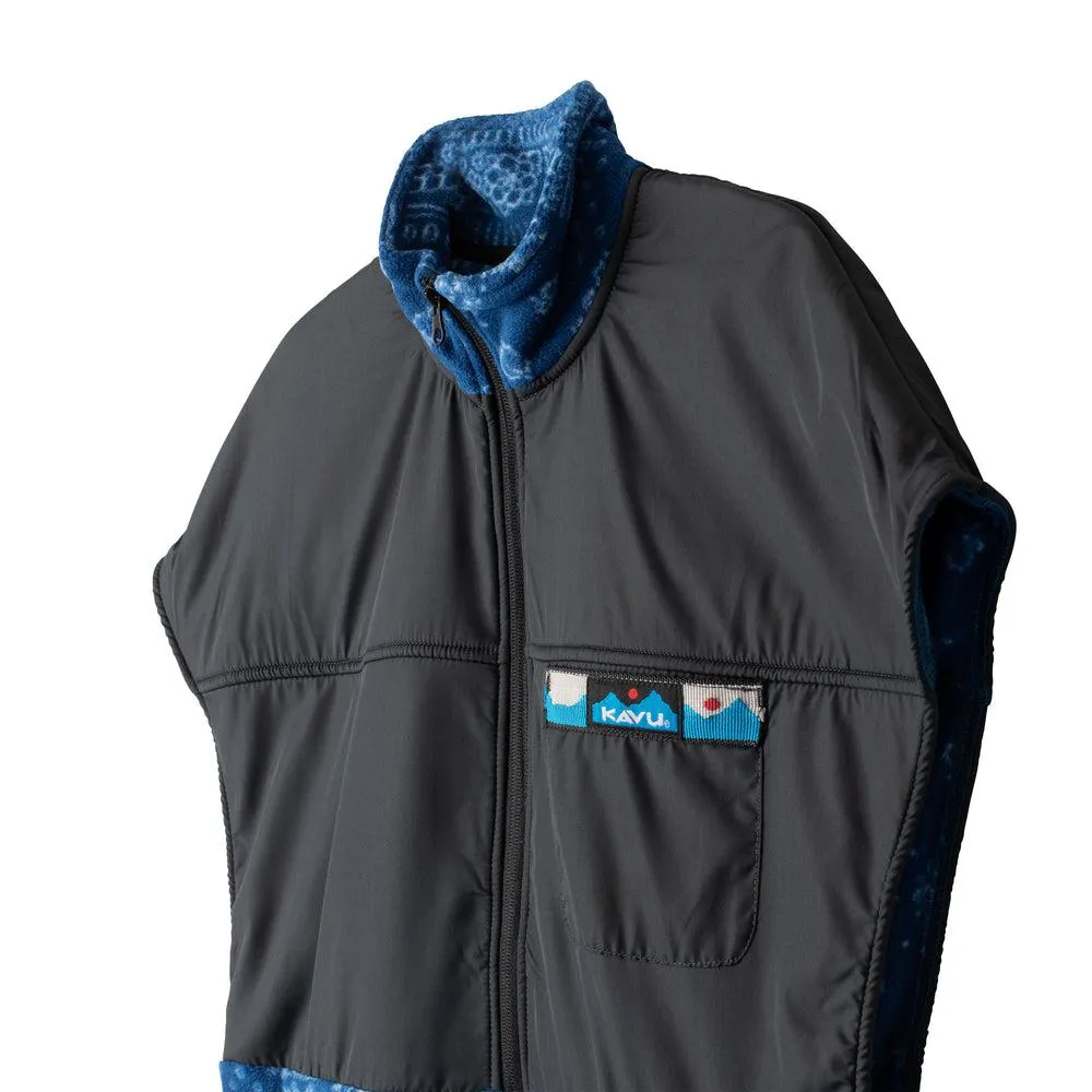 Kavu Neve Fleece In Blue Bandana