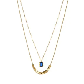 Keilani Sapphire Necklace- Knight & Day Jewellery