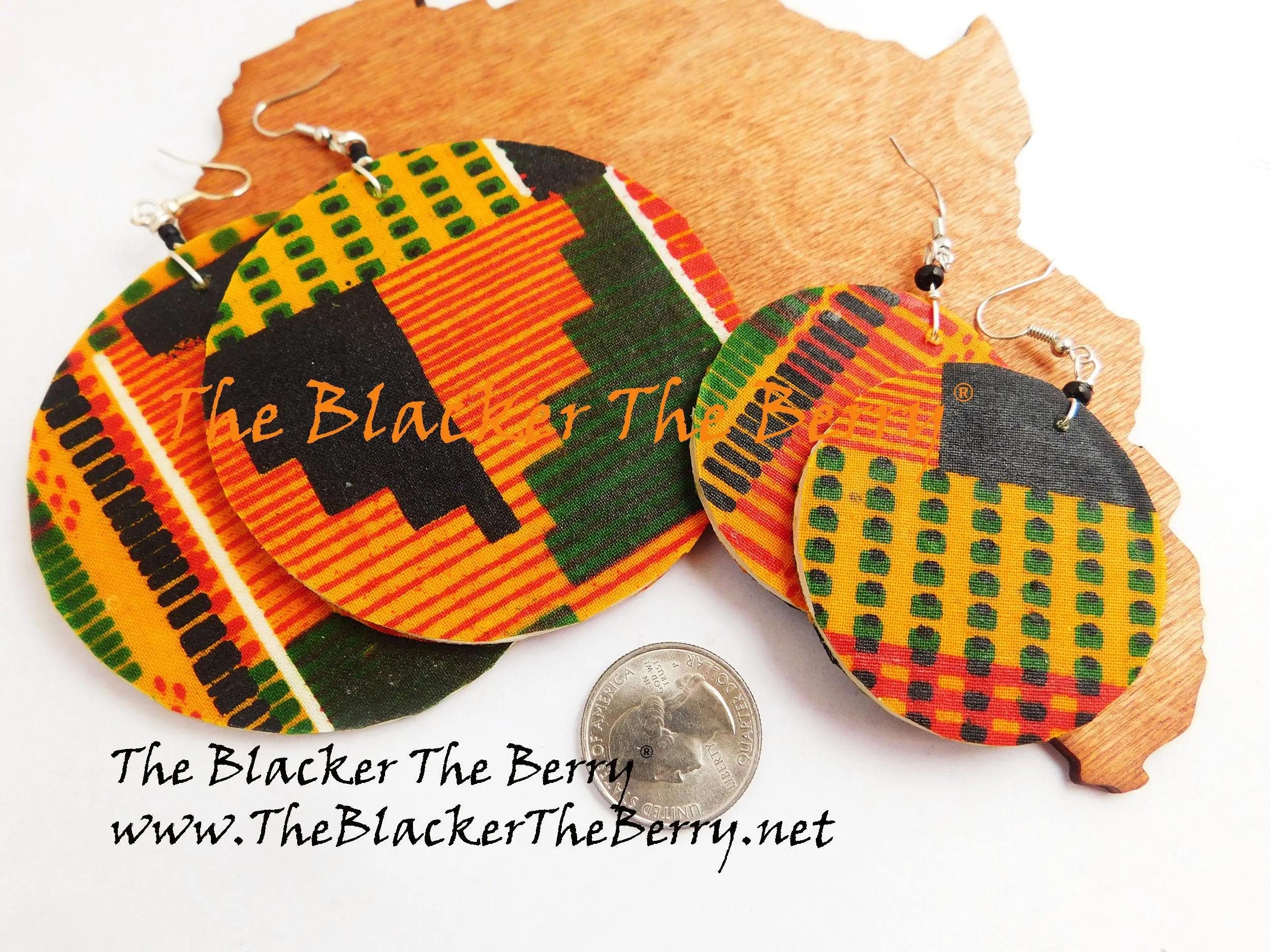 Kente Earrings Ankara Mom Daughter Jewelry African The Blacker The Berry