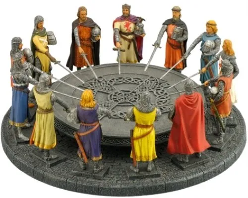 King Arthur & The Knights of the Round Table Statue