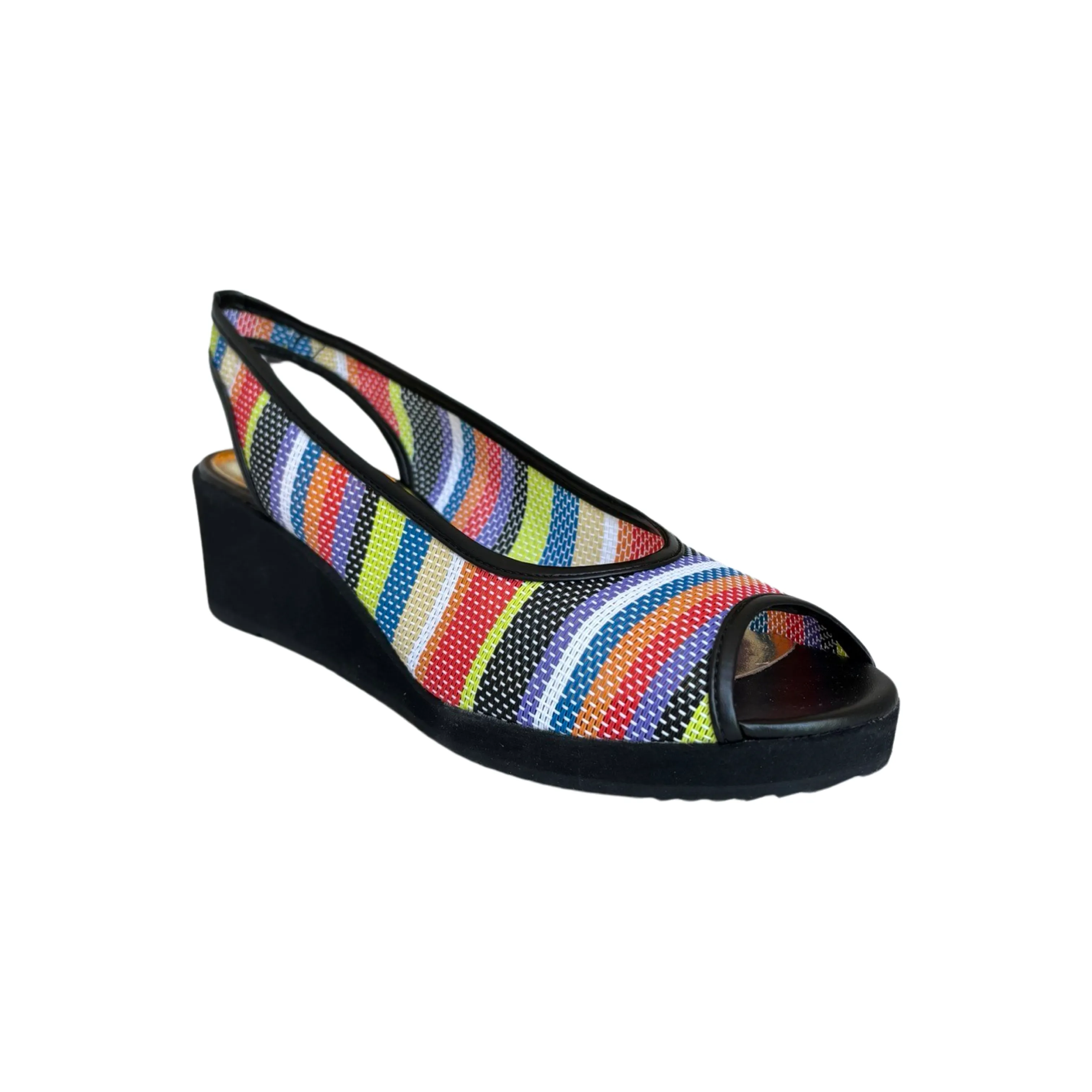 Konc Multi Stripe Wedge