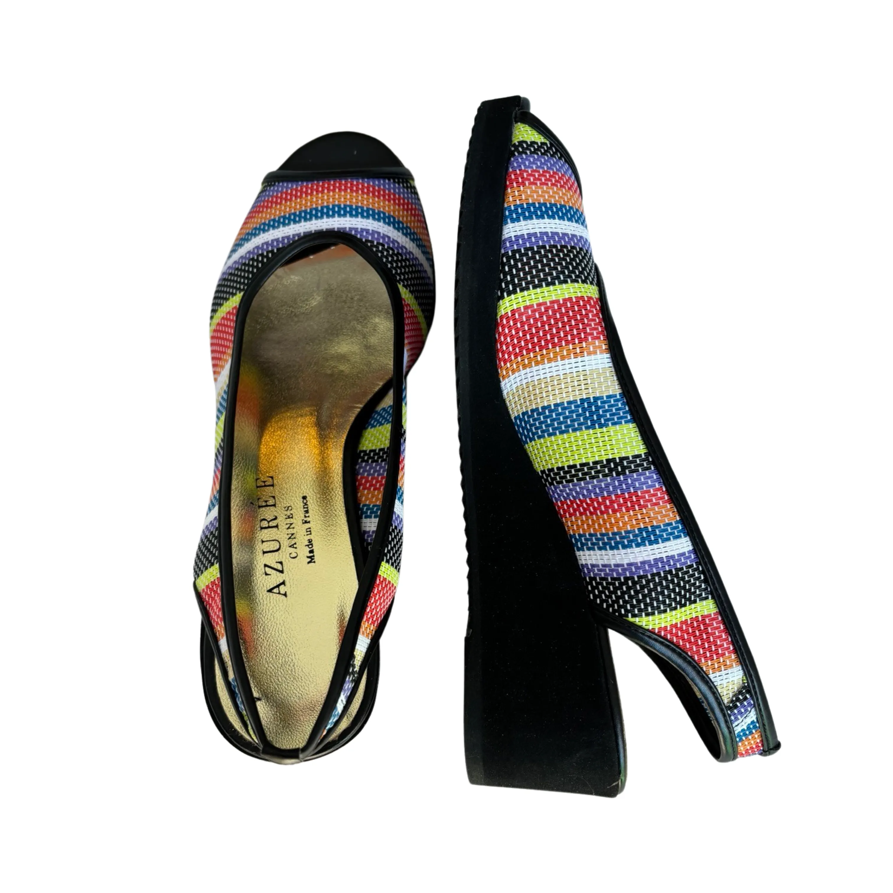 Konc Multi Stripe Wedge