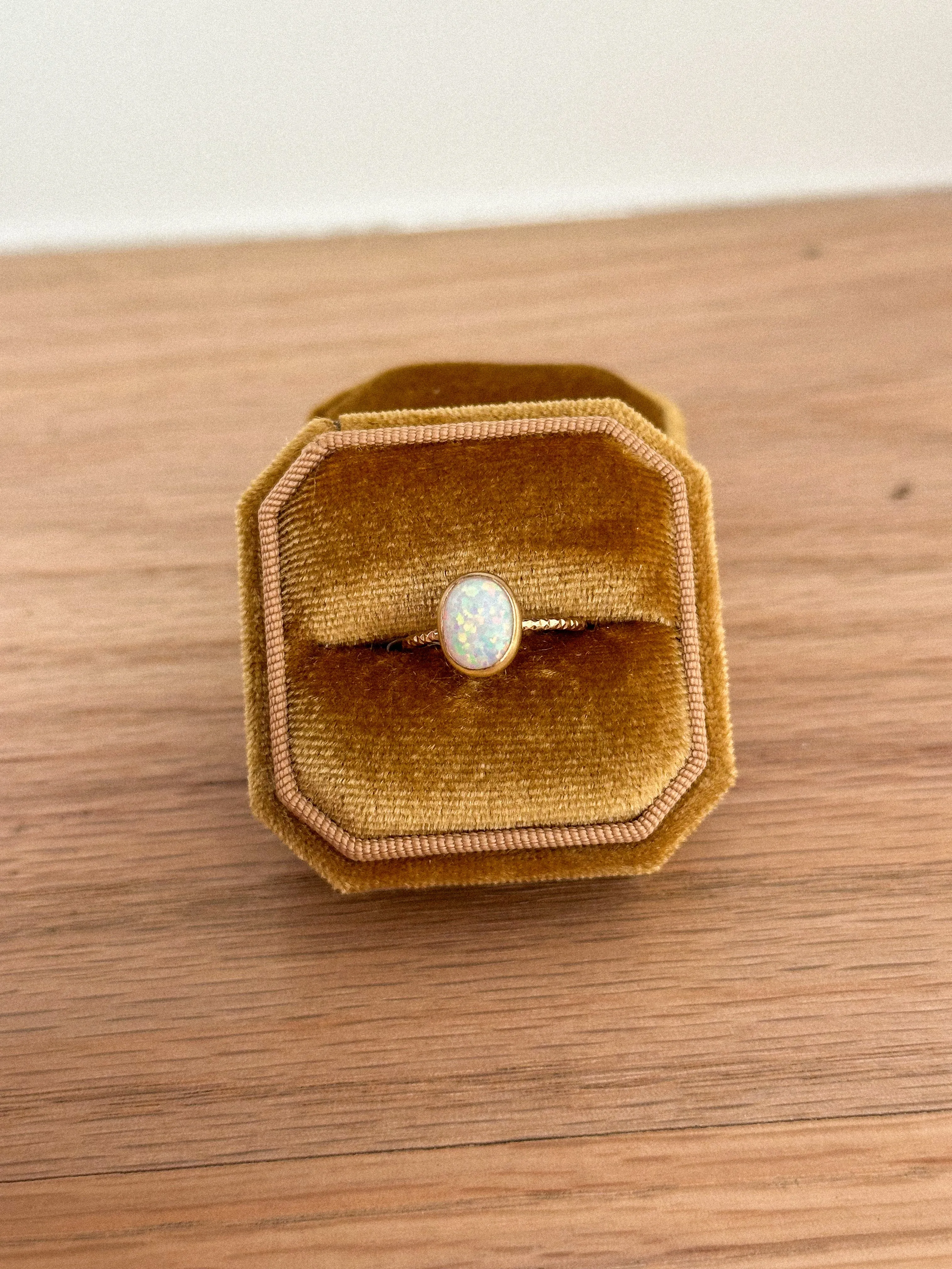 Large Belle Opal Ring