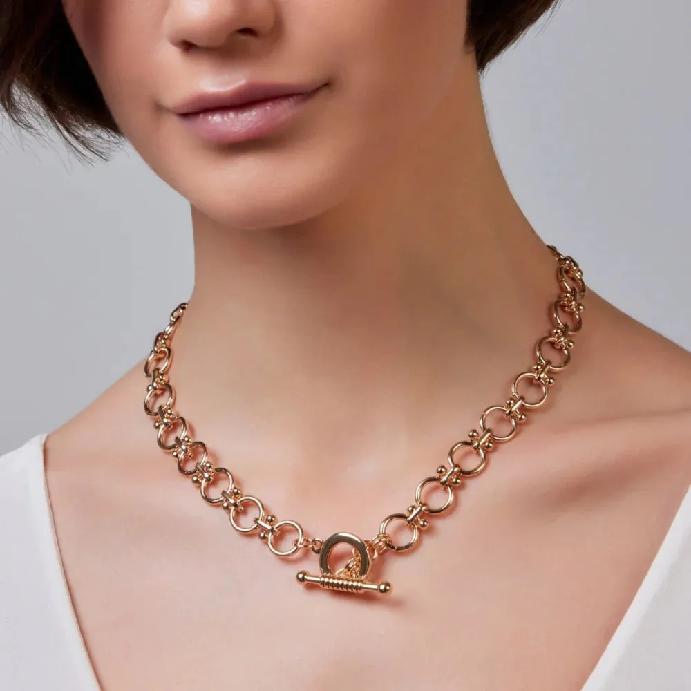 Layla Gold Necklace- Knight & Day Jewellery