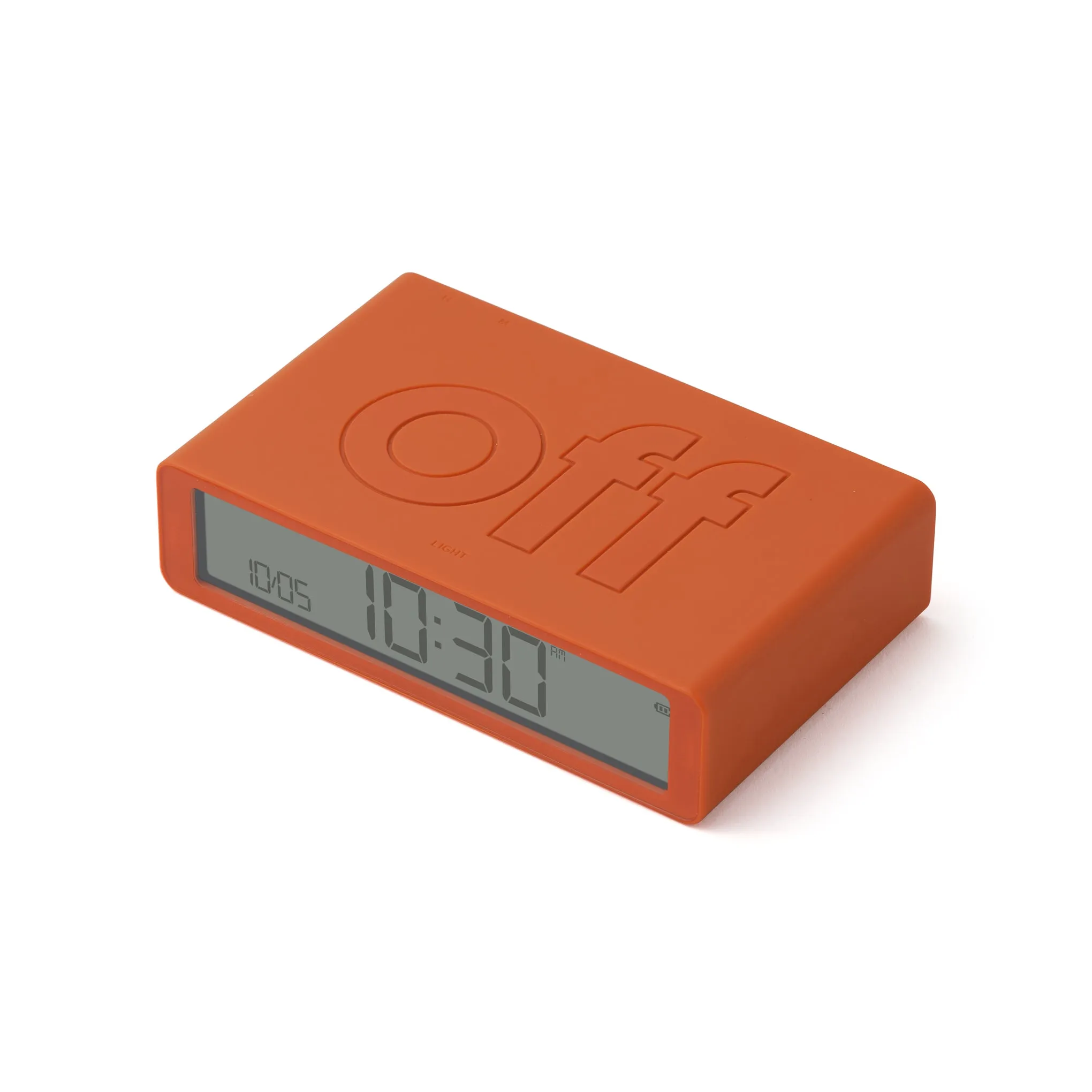 Lexon Flip Rechargeable Alarm Clock