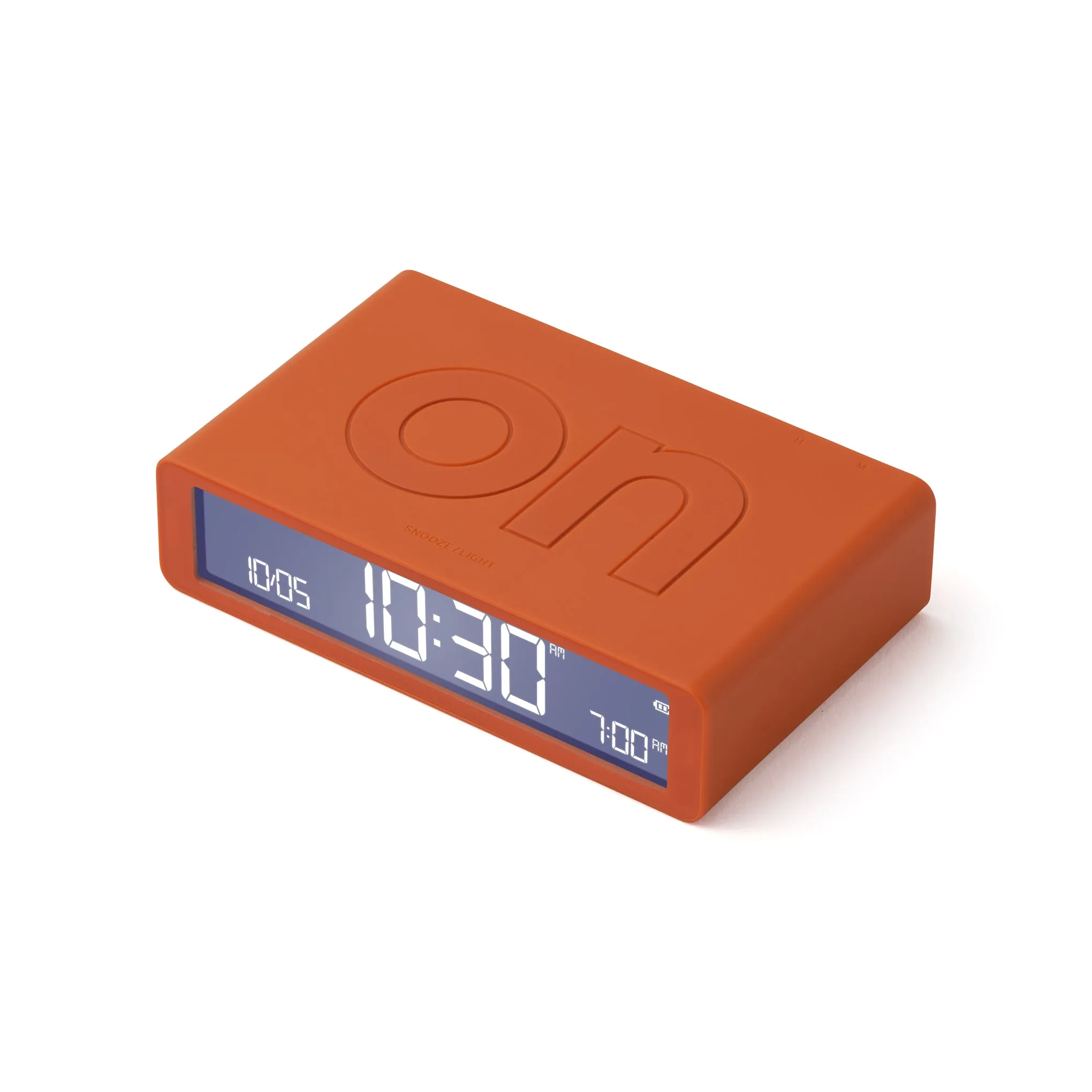 Lexon Flip Rechargeable Alarm Clock