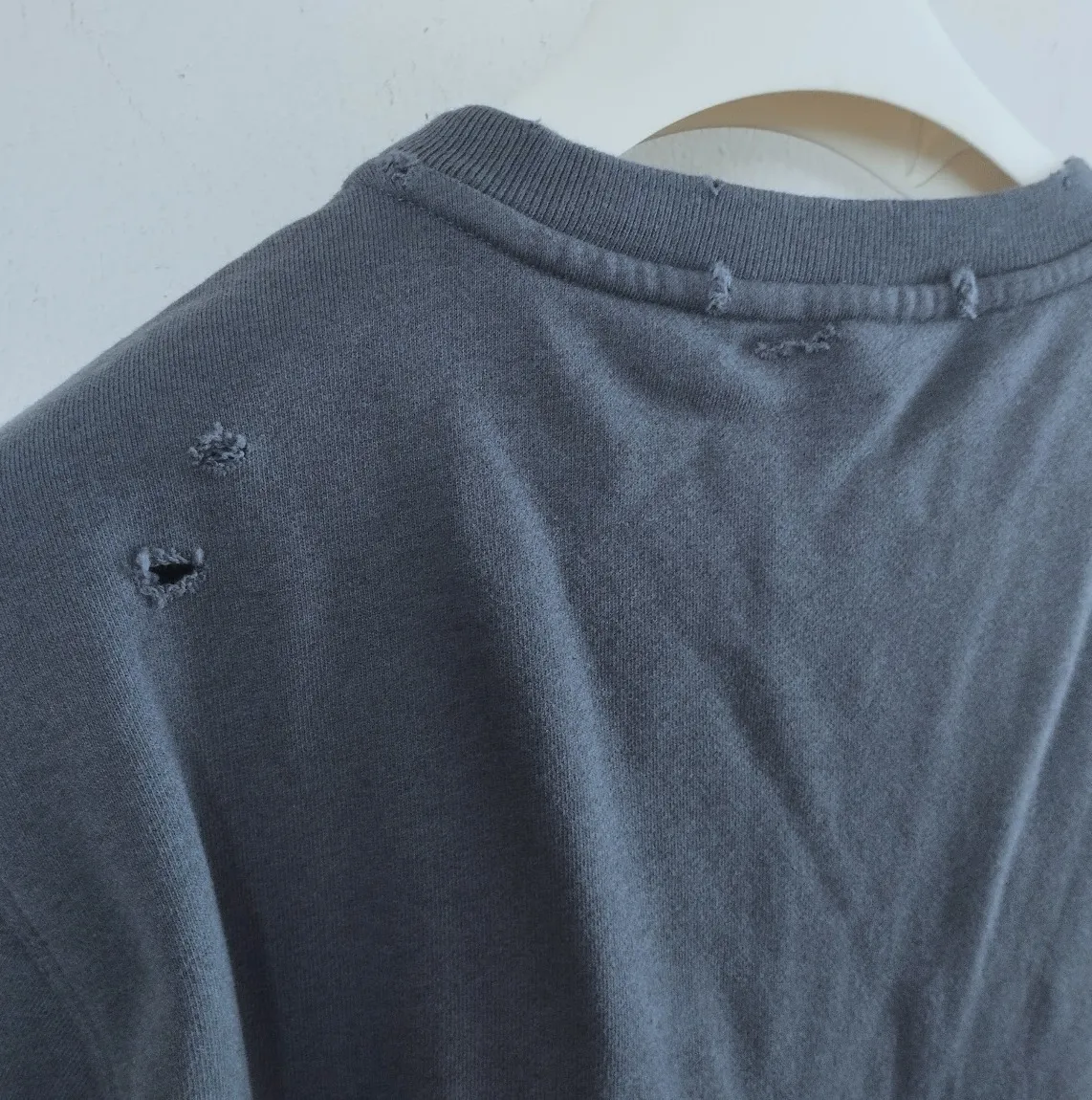 LOEWE  |Distressed Anagram sweatshirt in cotton