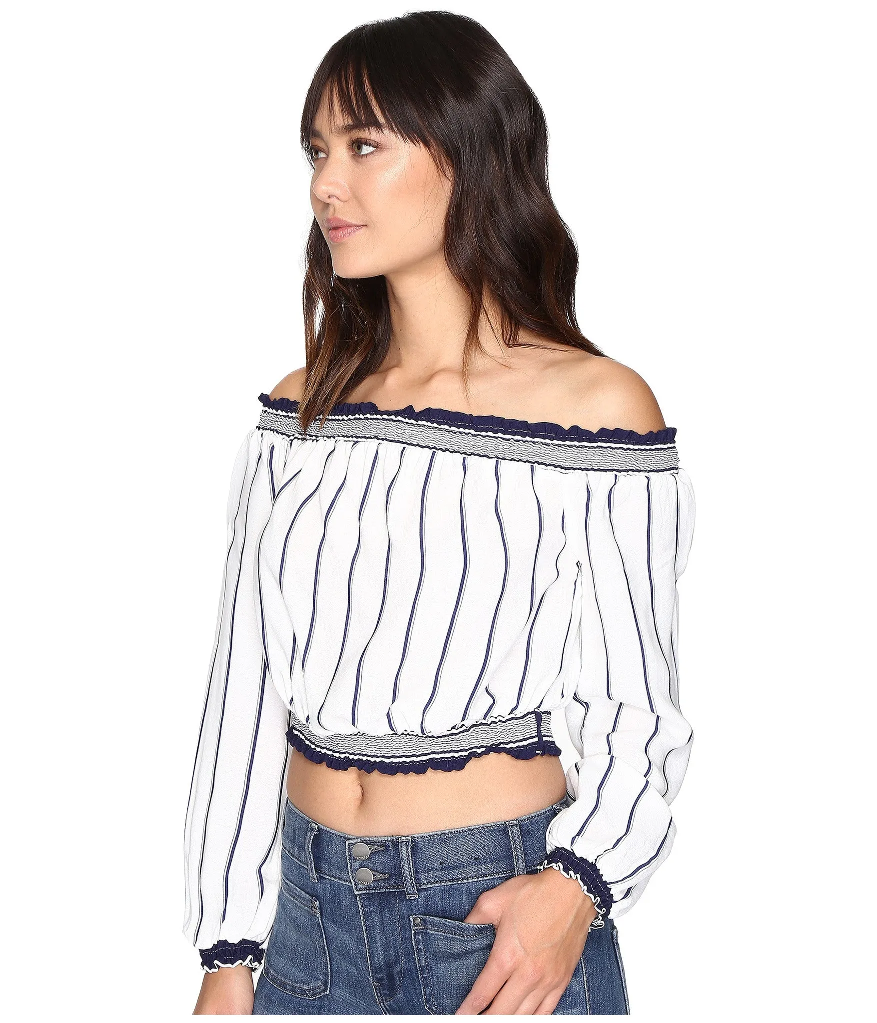 Lovers + Friends Cannes Top Stripe