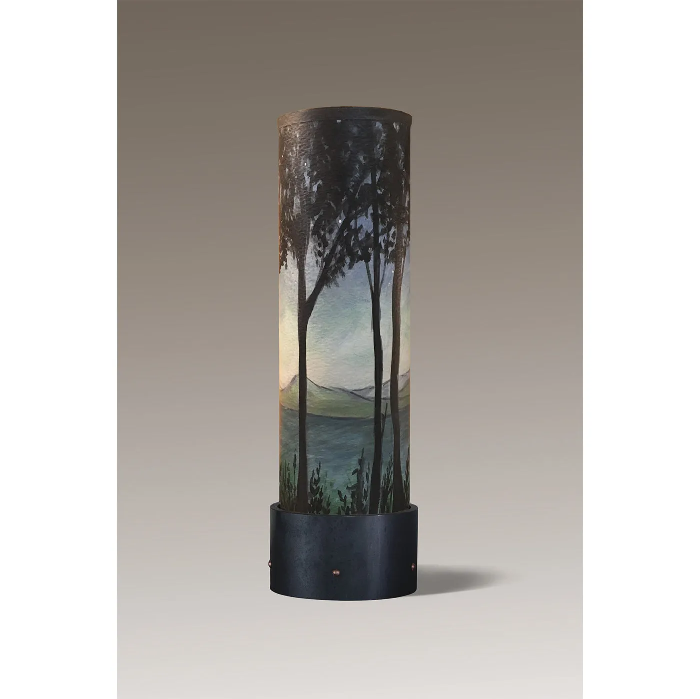 Luminaire Table Lamp with Twilight Shade