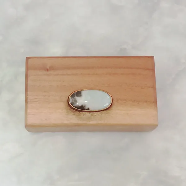 Mahogany with Jasper Jewelry Box