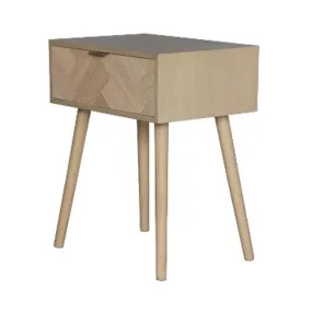 Malmo 1 Drawer Side Table