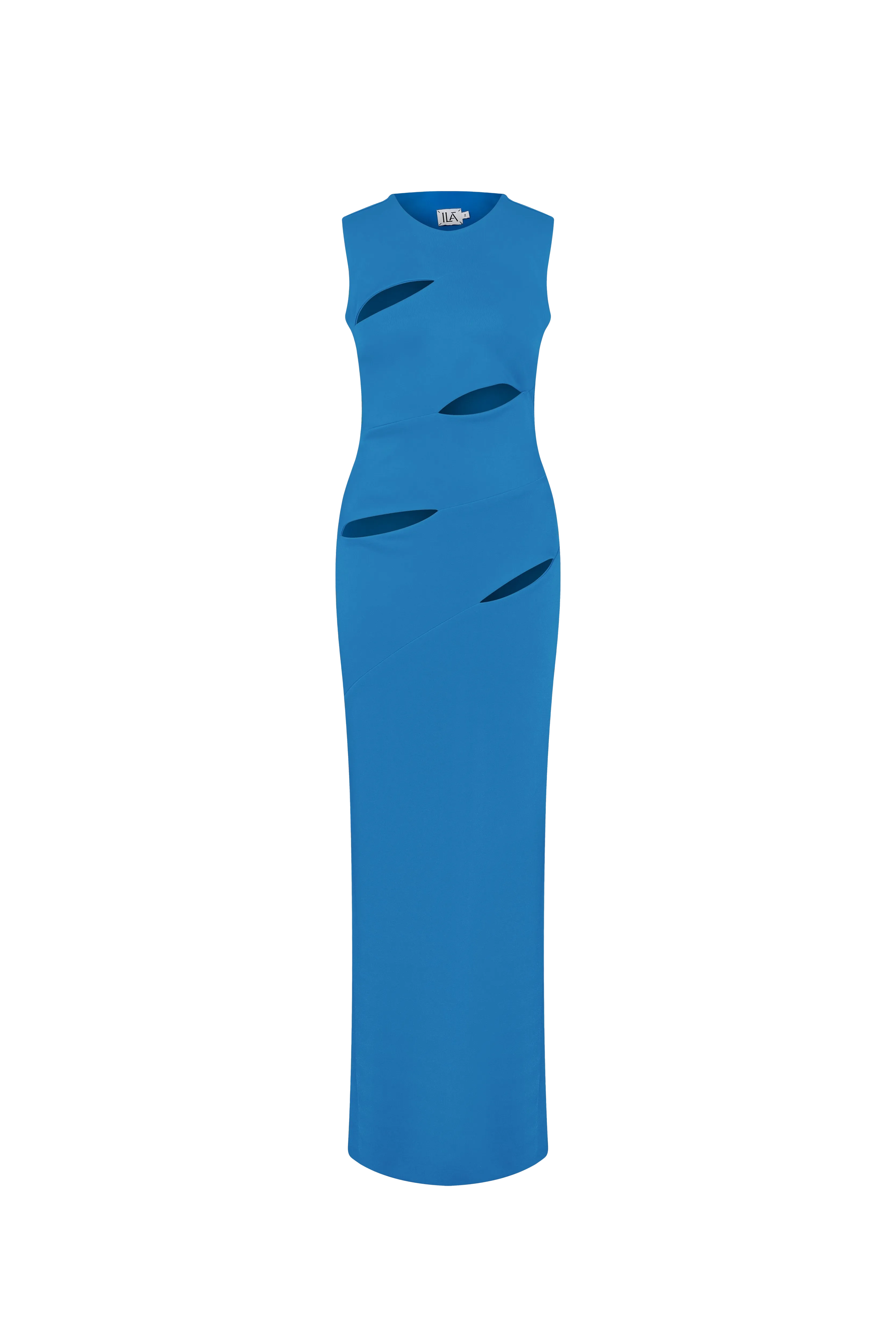 Margot - Sleeveless Maxi Dress With 4 Slit Openings