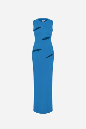 Margot - Sleeveless Maxi Dress With 4 Slit Openings