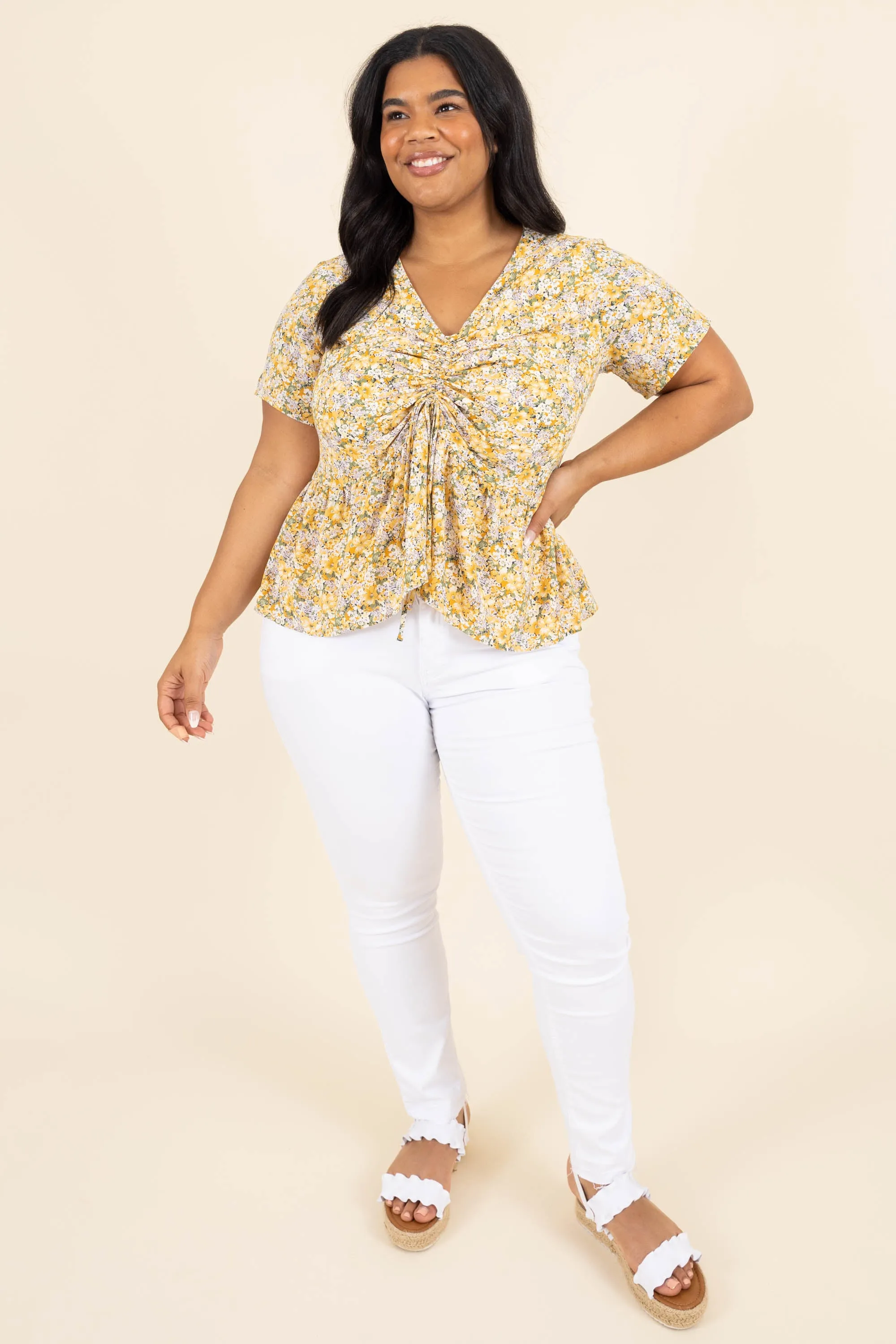 Marigold Top, Yellow