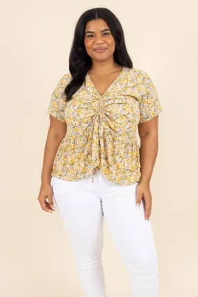 Marigold Top, Yellow