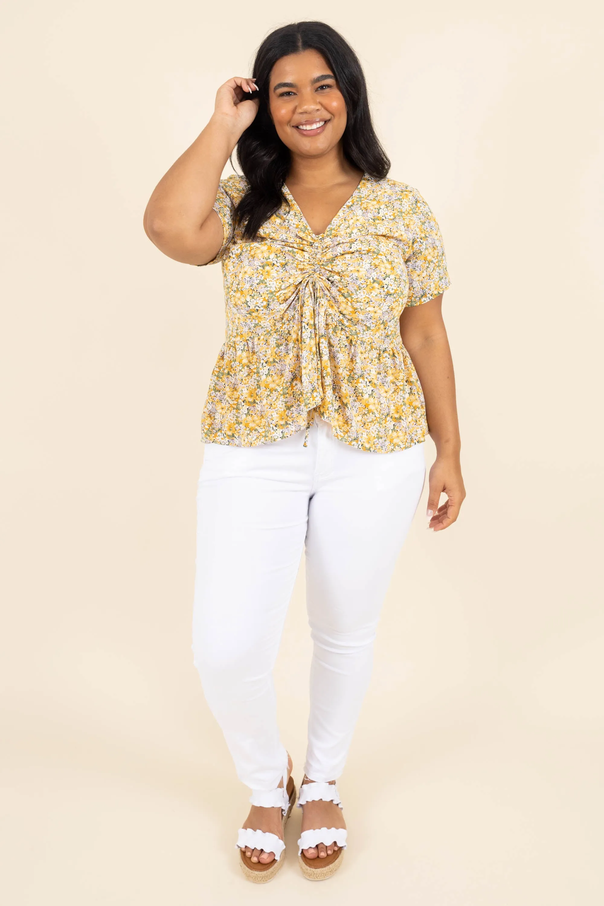 Marigold Top, Yellow