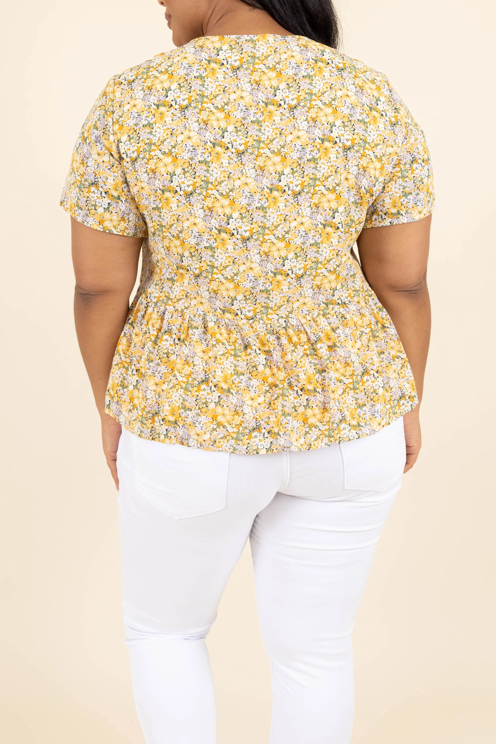 Marigold Top, Yellow