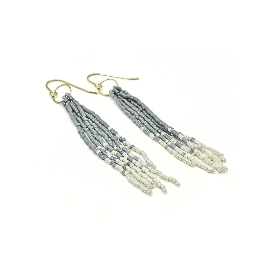 Maui Beaded Dangling Earrings