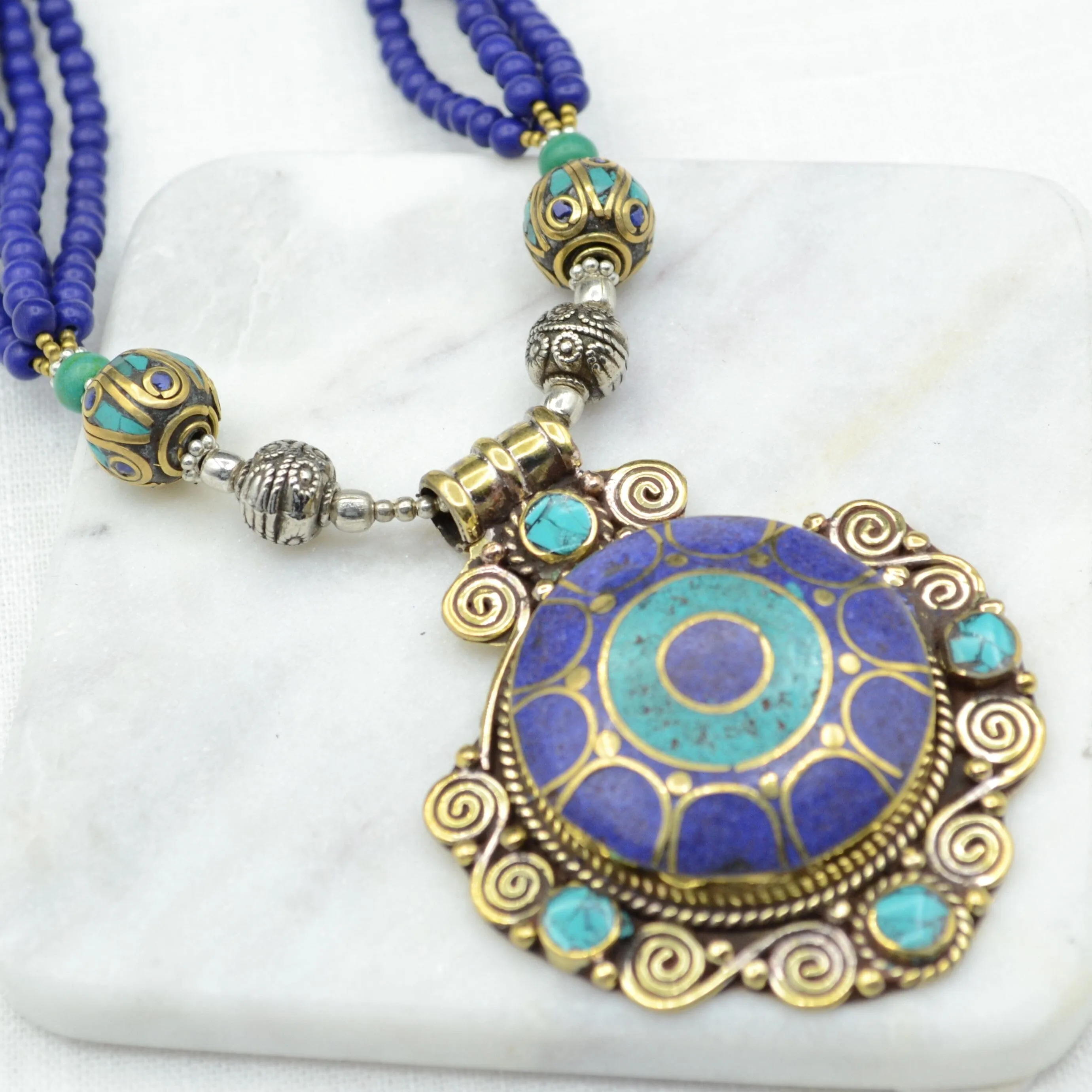 Nanda Tibetan Necklace