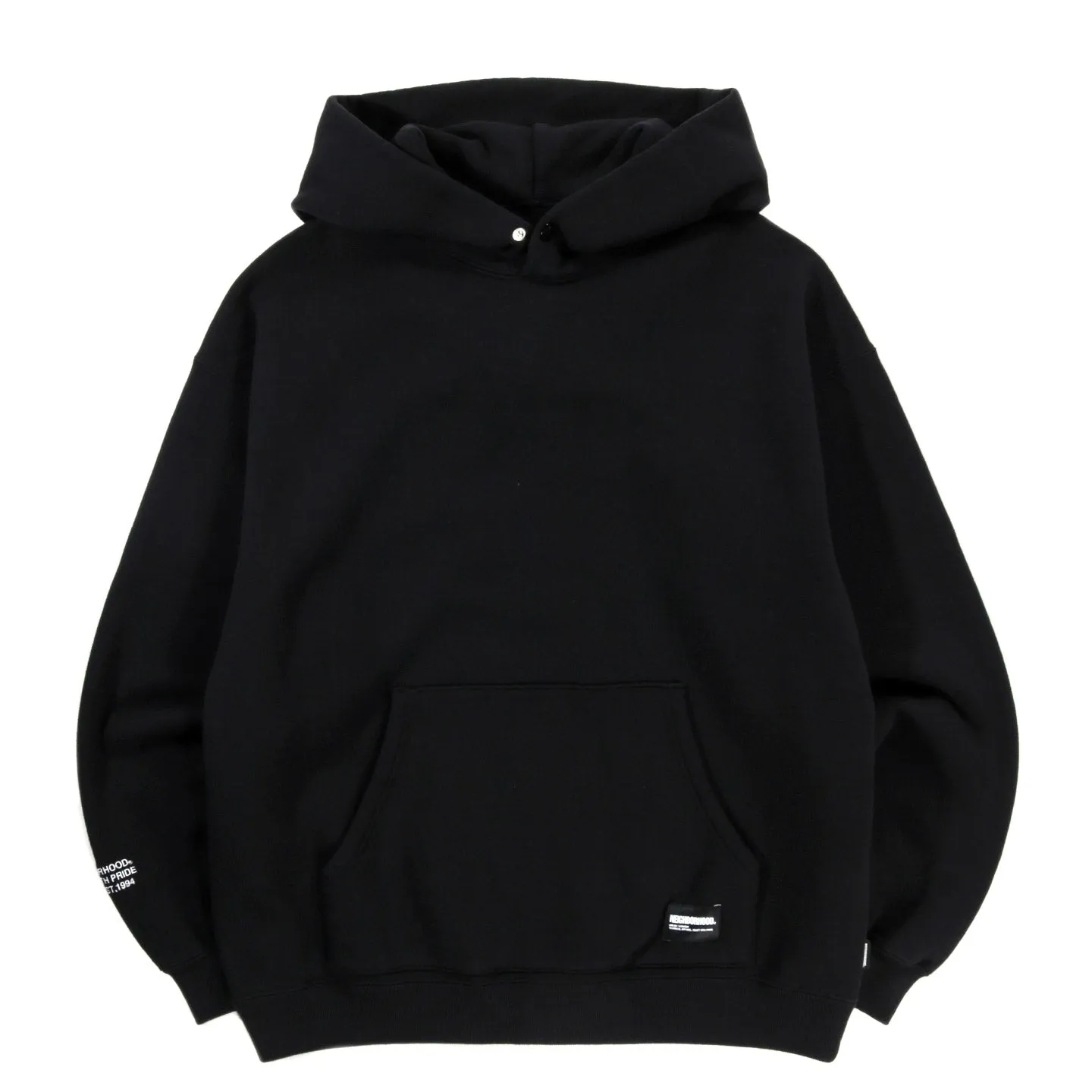 NEIGHBORHOOD HOODED SWEATSHIRT BLACK