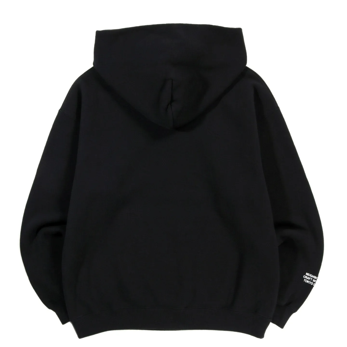 NEIGHBORHOOD HOODED SWEATSHIRT BLACK