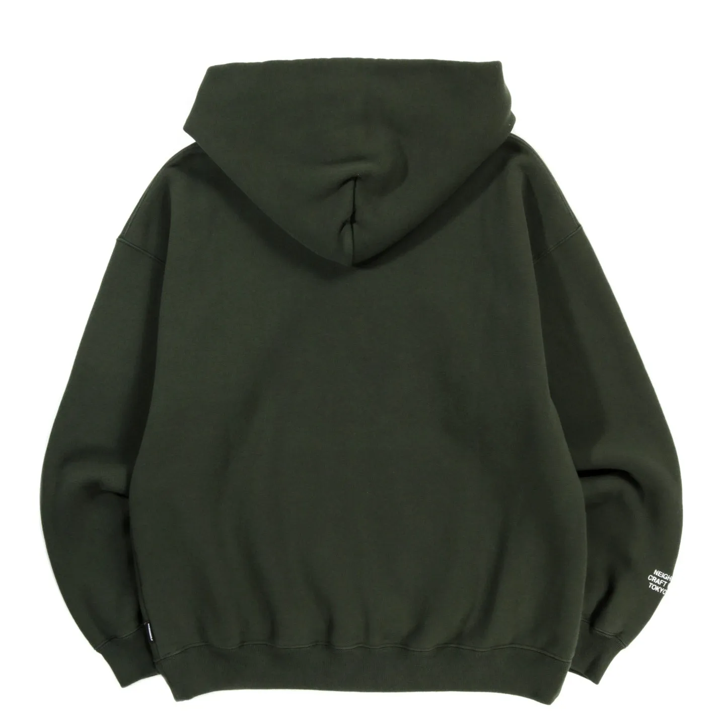 NEIGHBORHOOD HOODED SWEATSHIRT GREEN