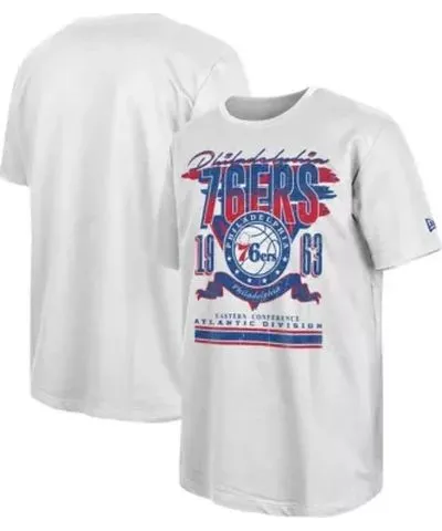 New Era Men's NBA Philadelphia 76ers Sport Classics Oversized T-Shirt