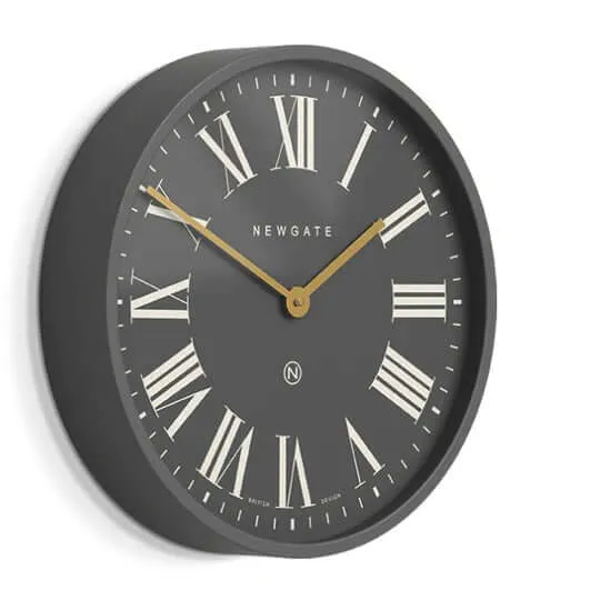 Newgate MR BUTLER Wall Clock Moonstone Grey