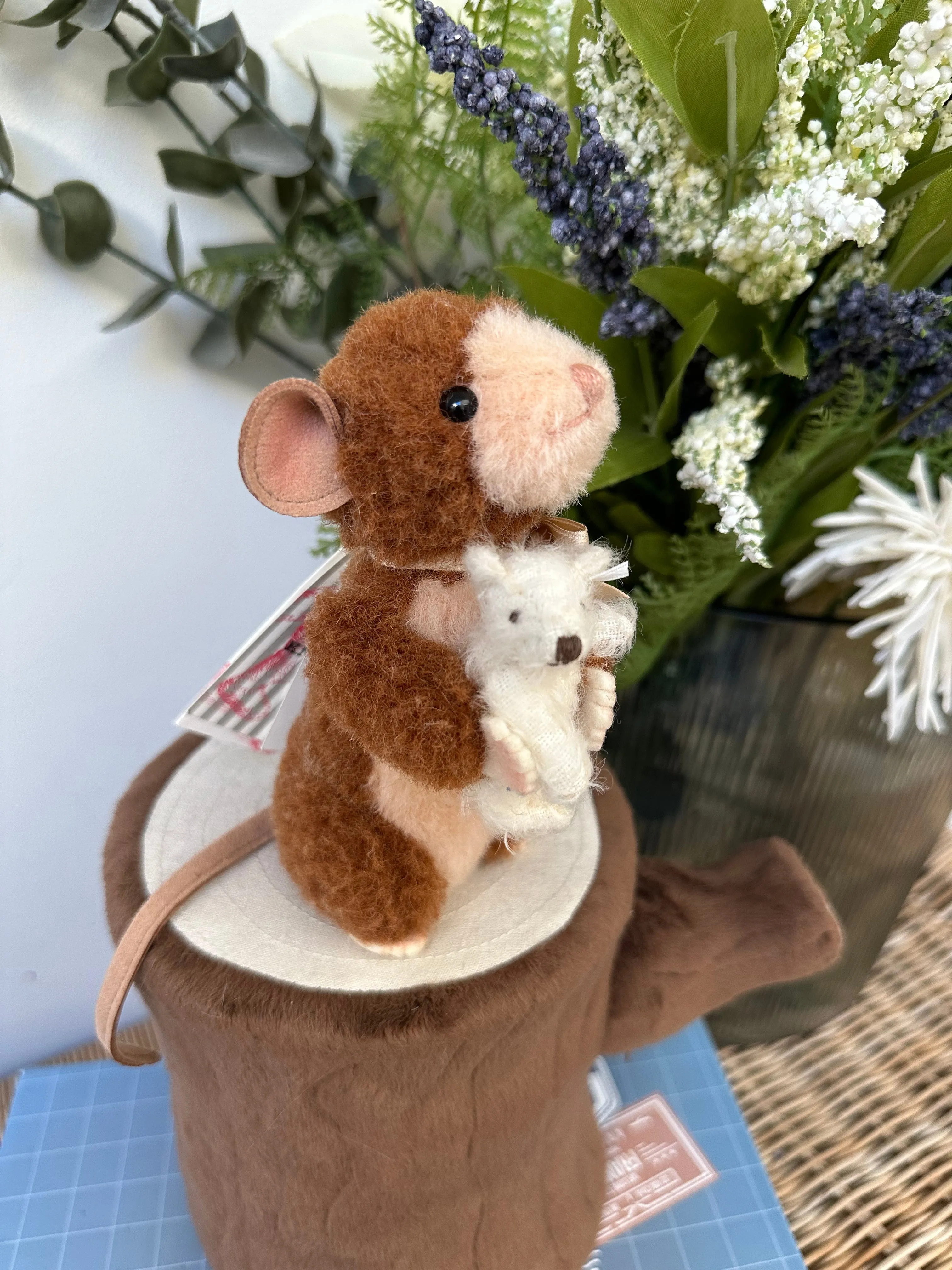 Paul Mouse with Petsy Teddy Bear 2024 Limited Edition No 1366