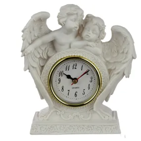 Peace of Heaven Cherub - Endless Love Mantle Clock CHE144