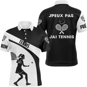 Polo Tennis Performance, J'peux Pas J'ai Tennis, Cadeau Personnalisé Joueur De Tennis - CT20102338