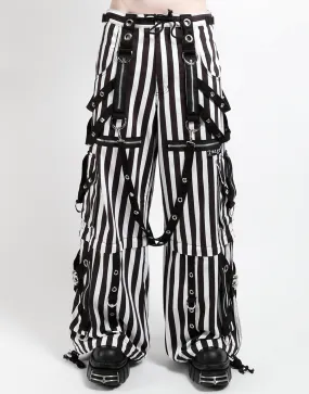 Power Stripe Pant Black/White