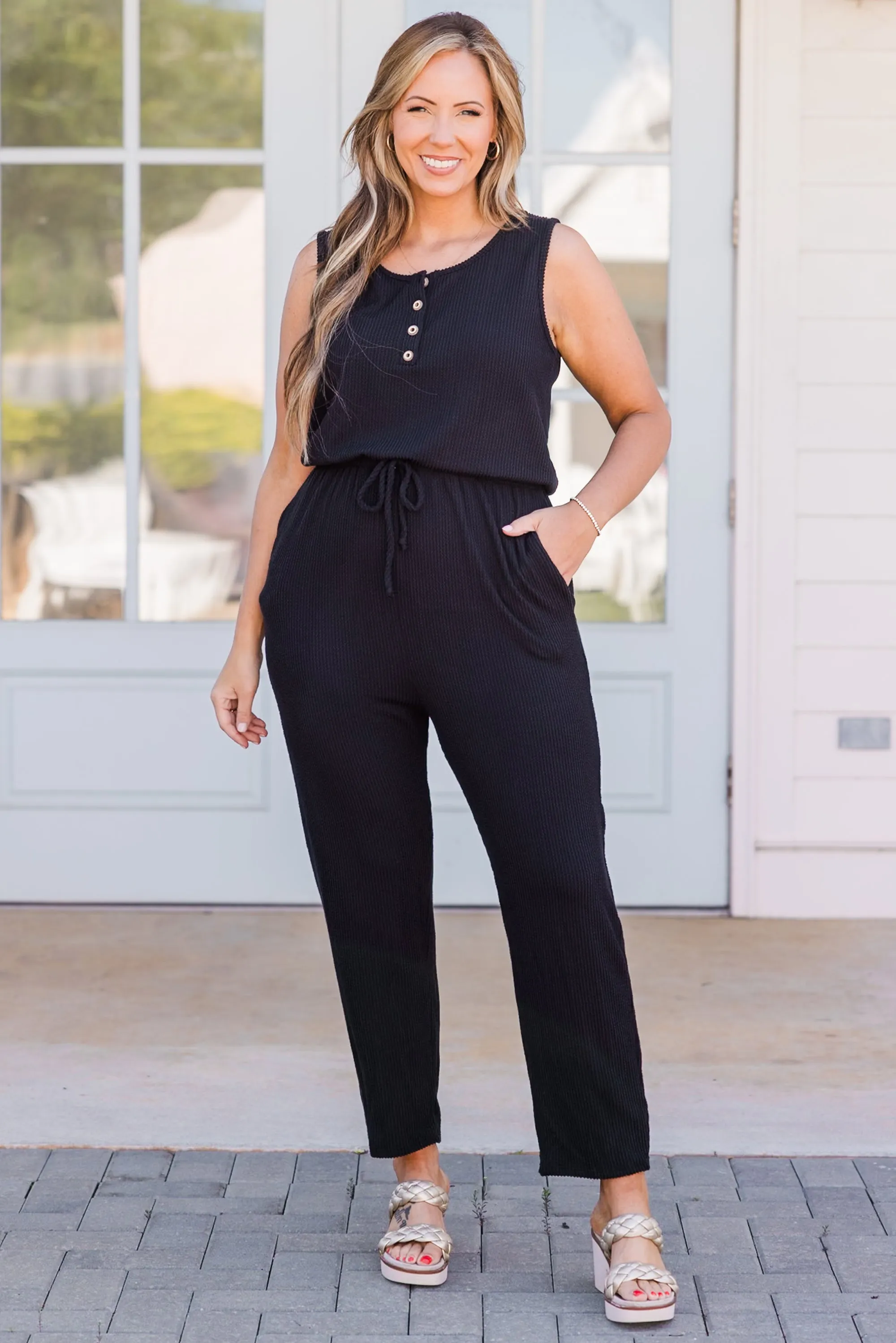 Raven Jumpsuit, Black