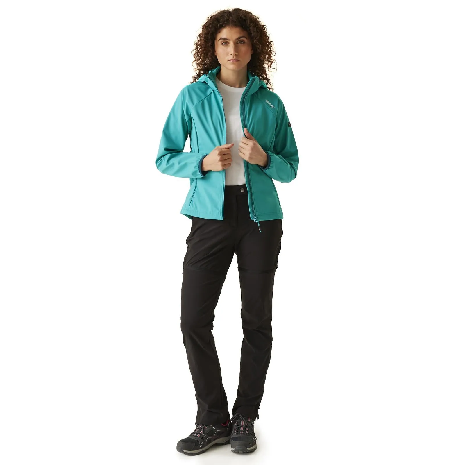 Regatta Womens Bourda Softshell Hooded Jacket