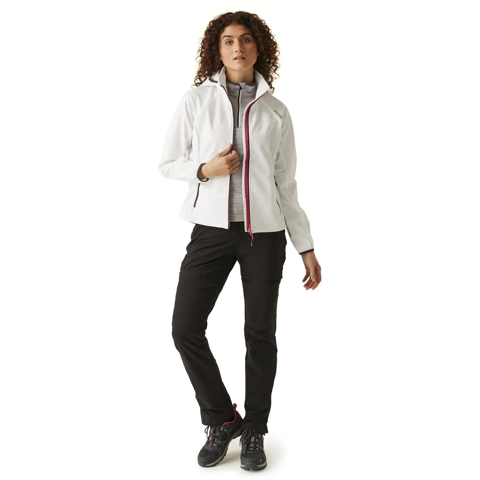 Regatta Womens Bourda Softshell Hooded Jacket